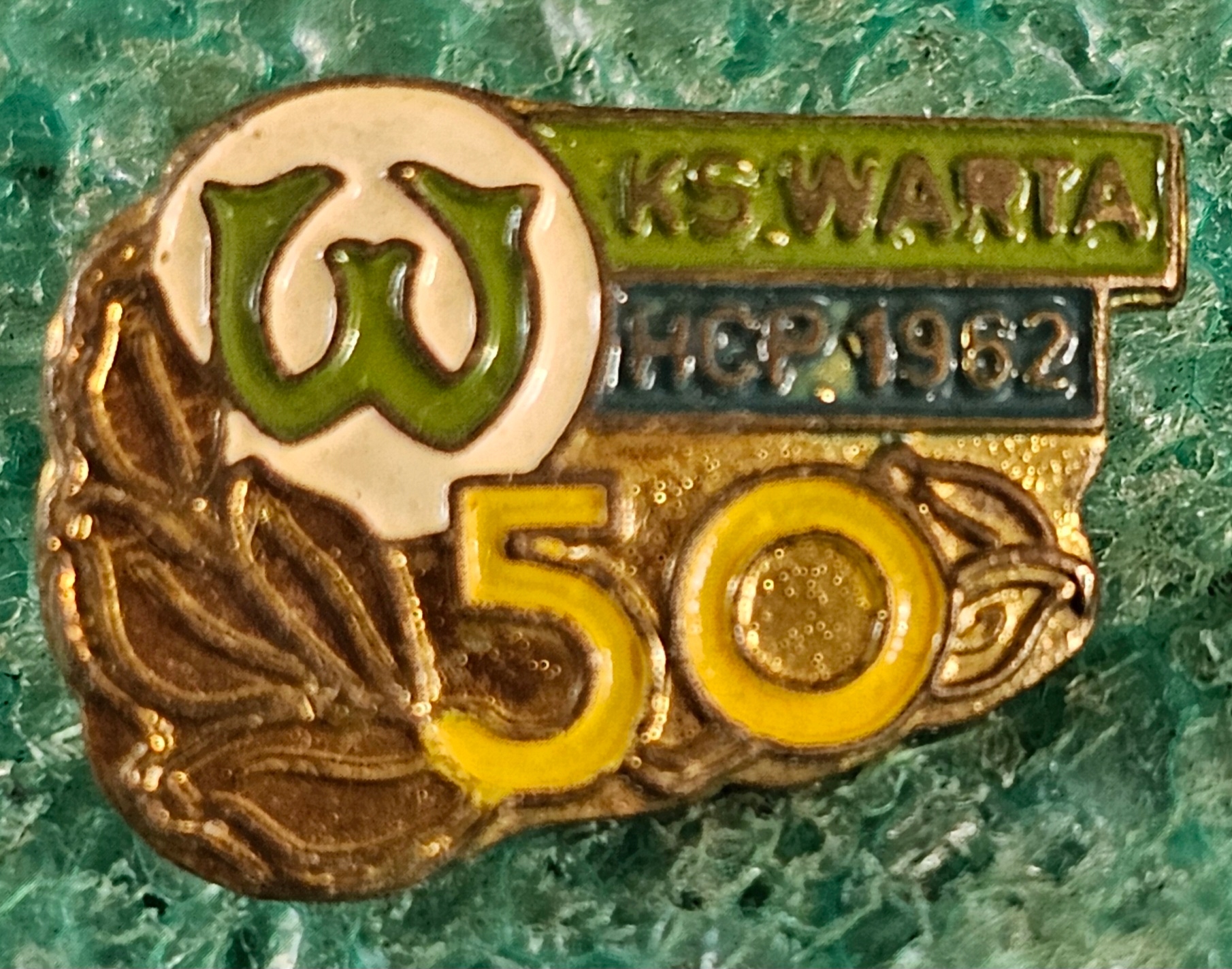 ODZNAKA KS WARTA-HCP POZNAŃ 50 LAT 1912-1962