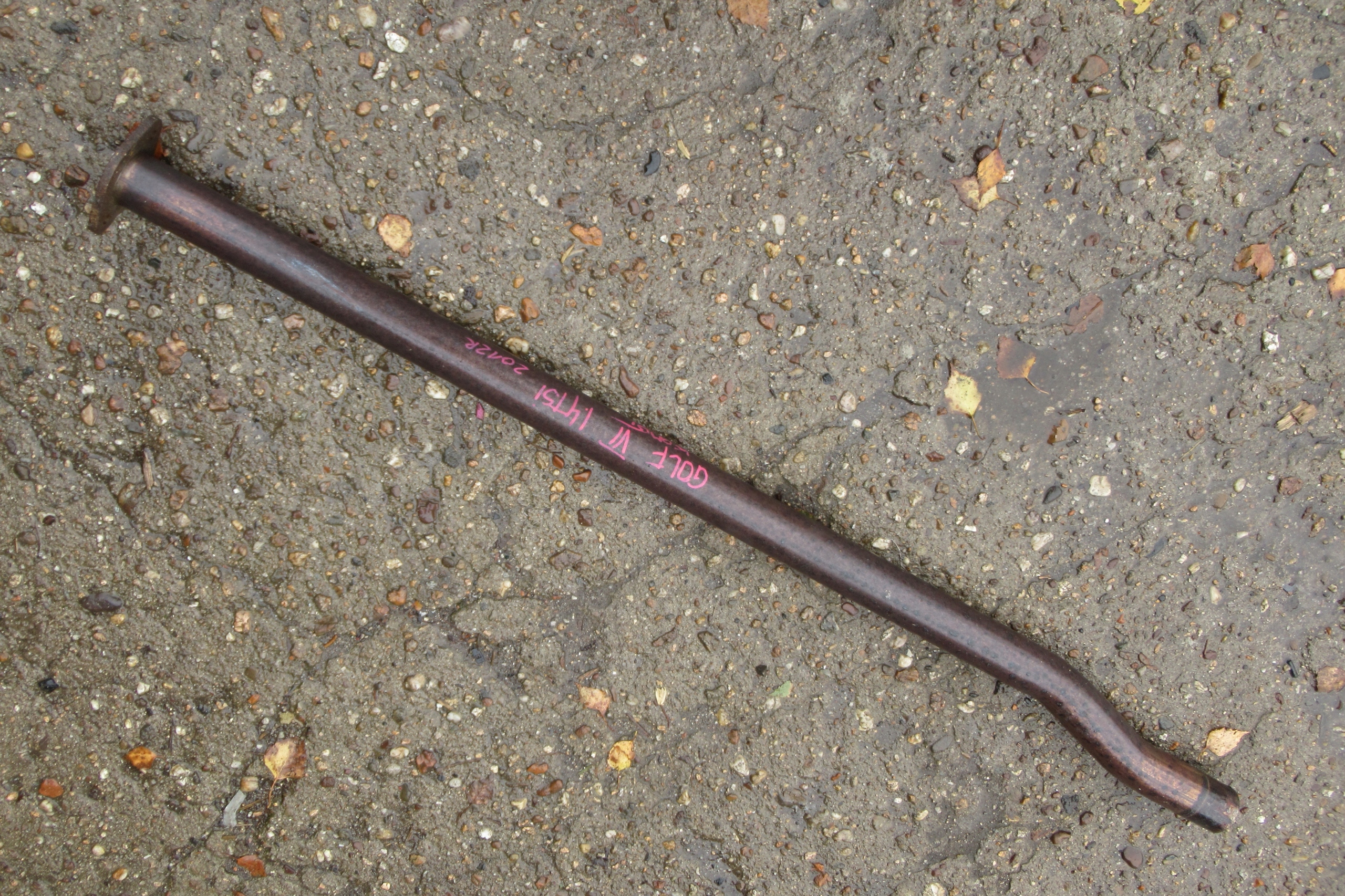 VW GOLF VI 12R pipe exhaust
