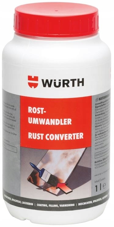 

Wurth Powłoka Antykorozyjna Konwerter Rdzy 1L