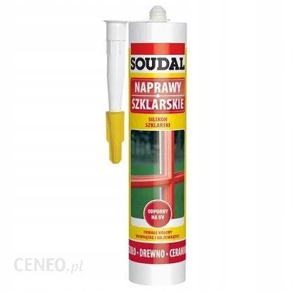 

Soudal Silikon Szklarski Biały 280ML