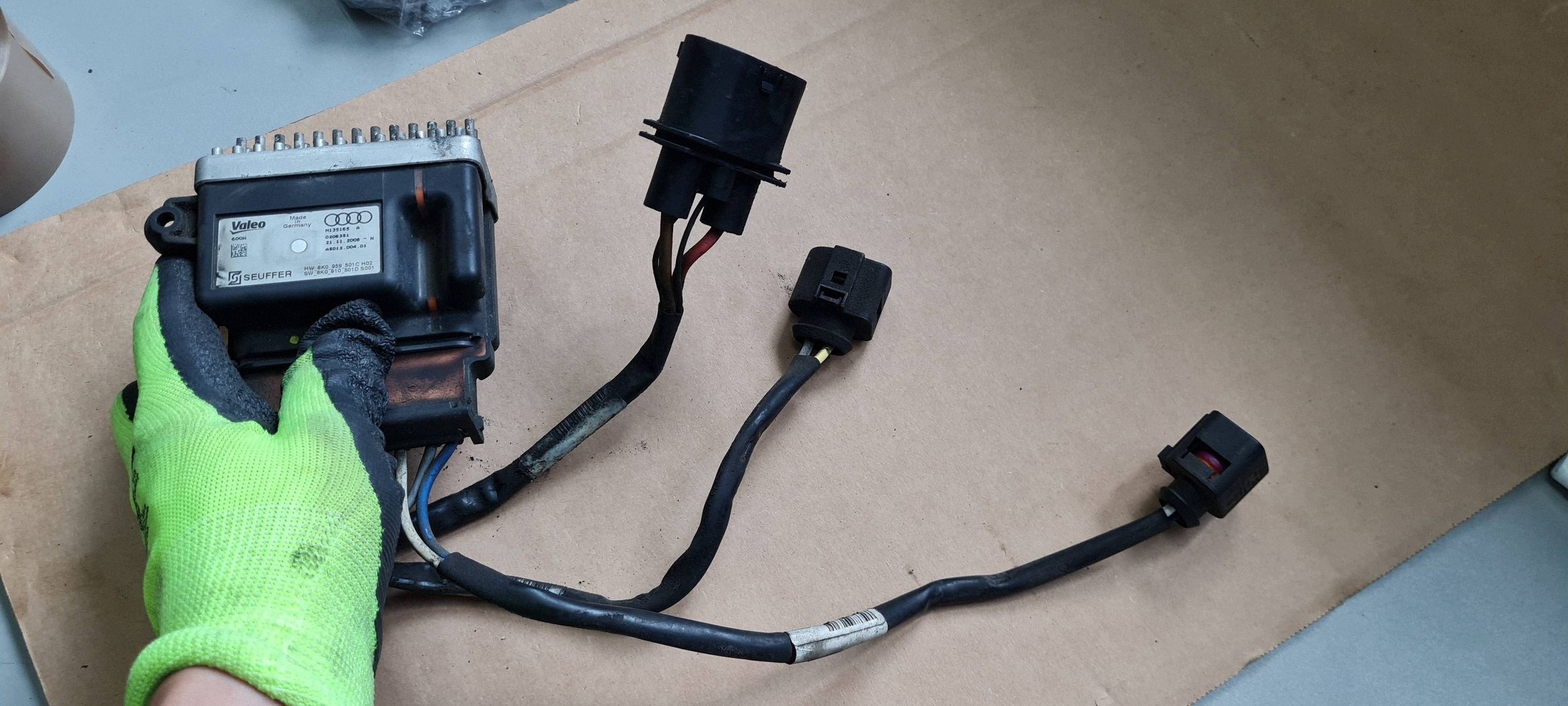 AUDI A4 B8 A5 8T modulo Centralina VENTOLE 8K0959501C A6 C7 4G Q5 8R