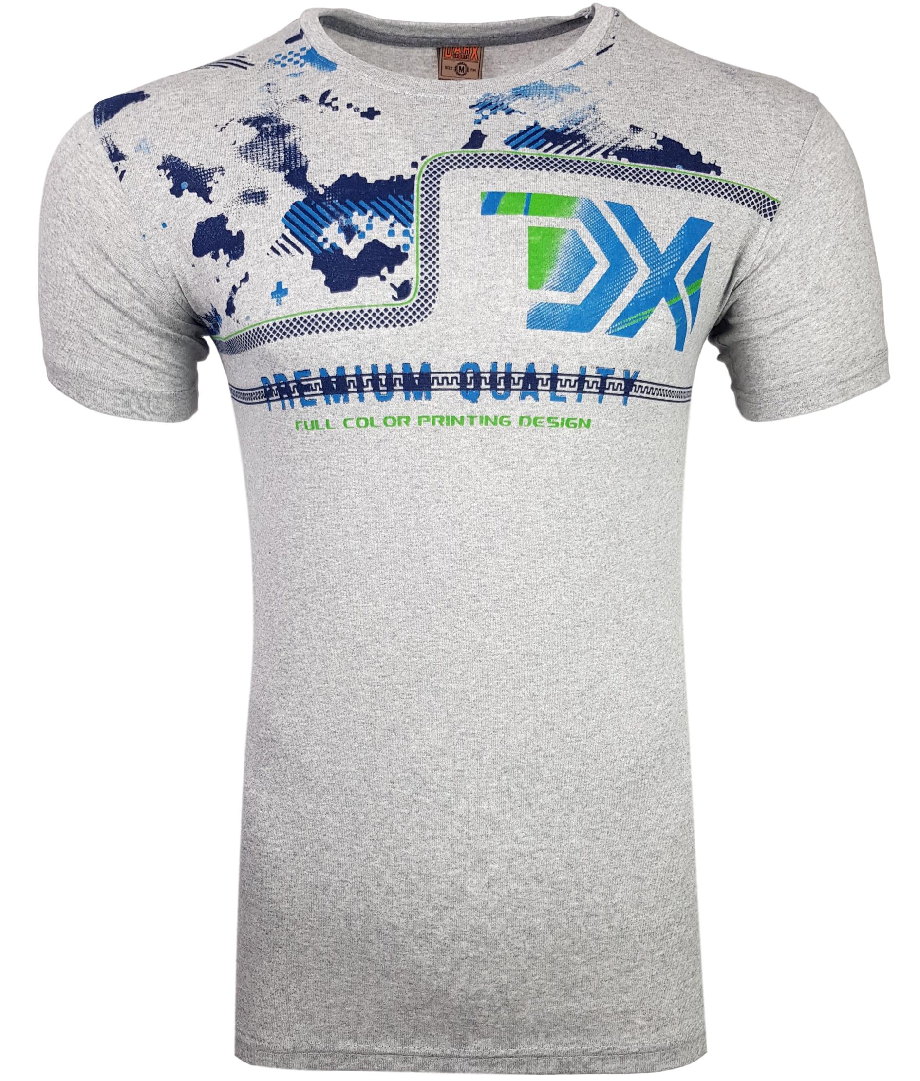 

Koszulka Męska T-shirt Szary _ T562 _ r. XXL