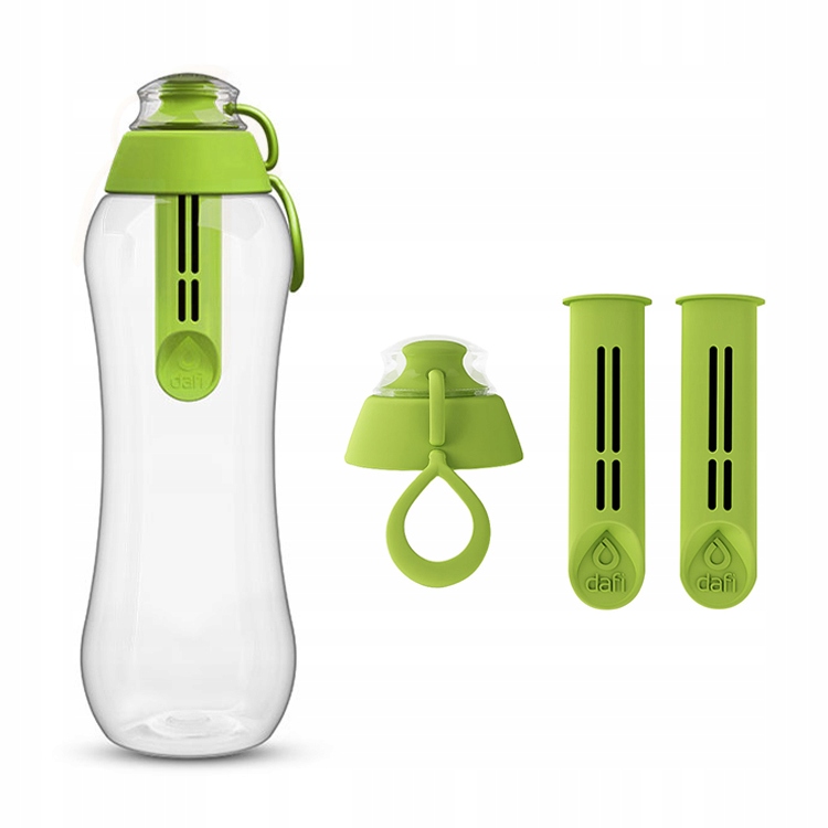 

Butelka filtrująca Dafi 0,5L +3 filtry (zielony)