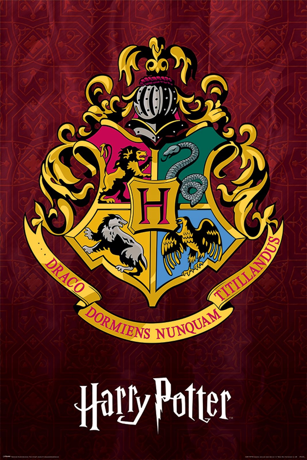 

Plakat Harry Potter Hogwarts Crest 61x91,5 cm
