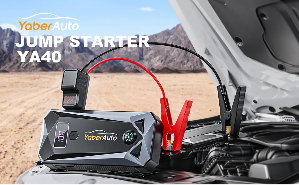 Car Jump Starter, Evatronic 4000A Peak 20000mAh Battery Jump Starter (for  up to 12L Gas or 10L Diesel Engines), Battery Booster Power Pack, 12V Auto  Jump Box with LED Light, USB Quick