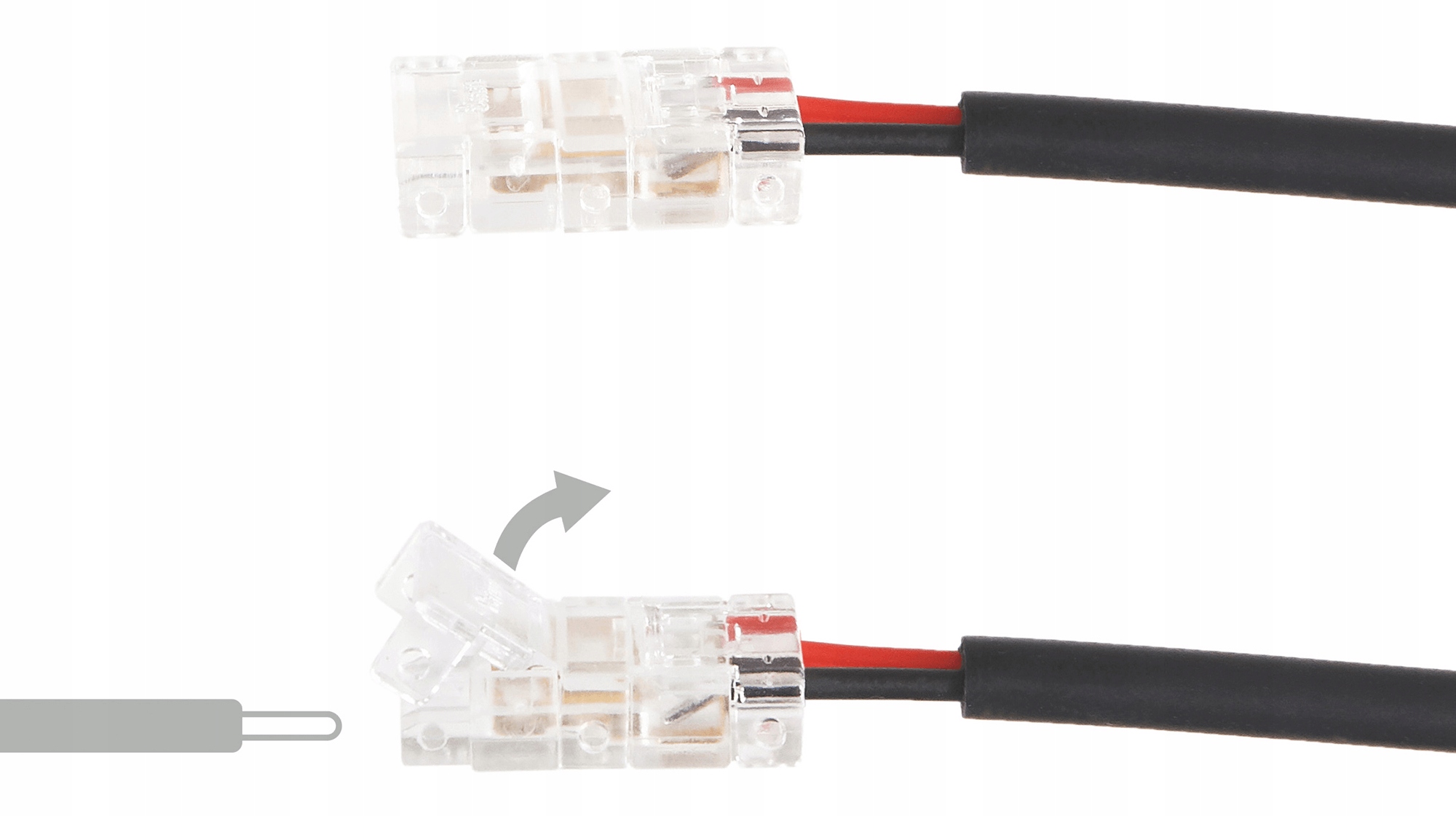 ZŁĄCZKA PRO D MINI DO TAŚM LED 8MM GNIAZDO DC 2.1/5.5 Marka Profiled