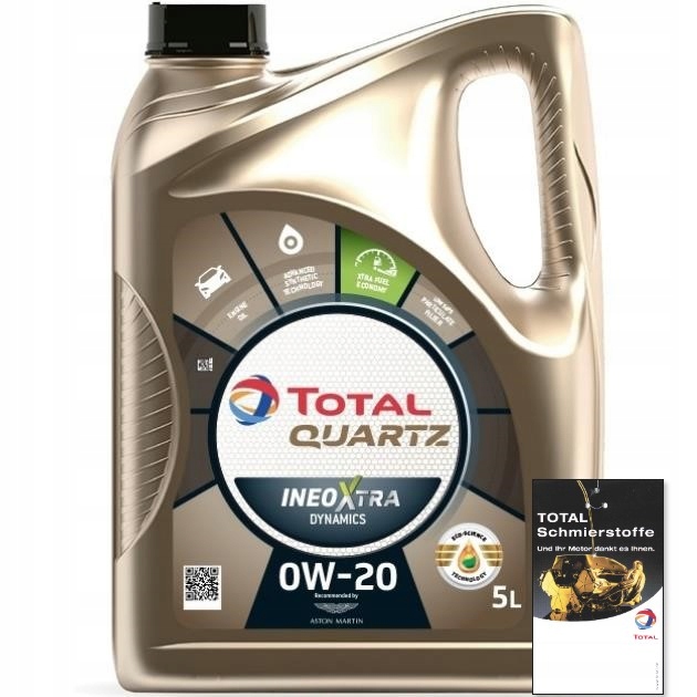 Motorový olej TotalEnergies Quartz Ineo Xtra Dynamics 5 l 0W-20