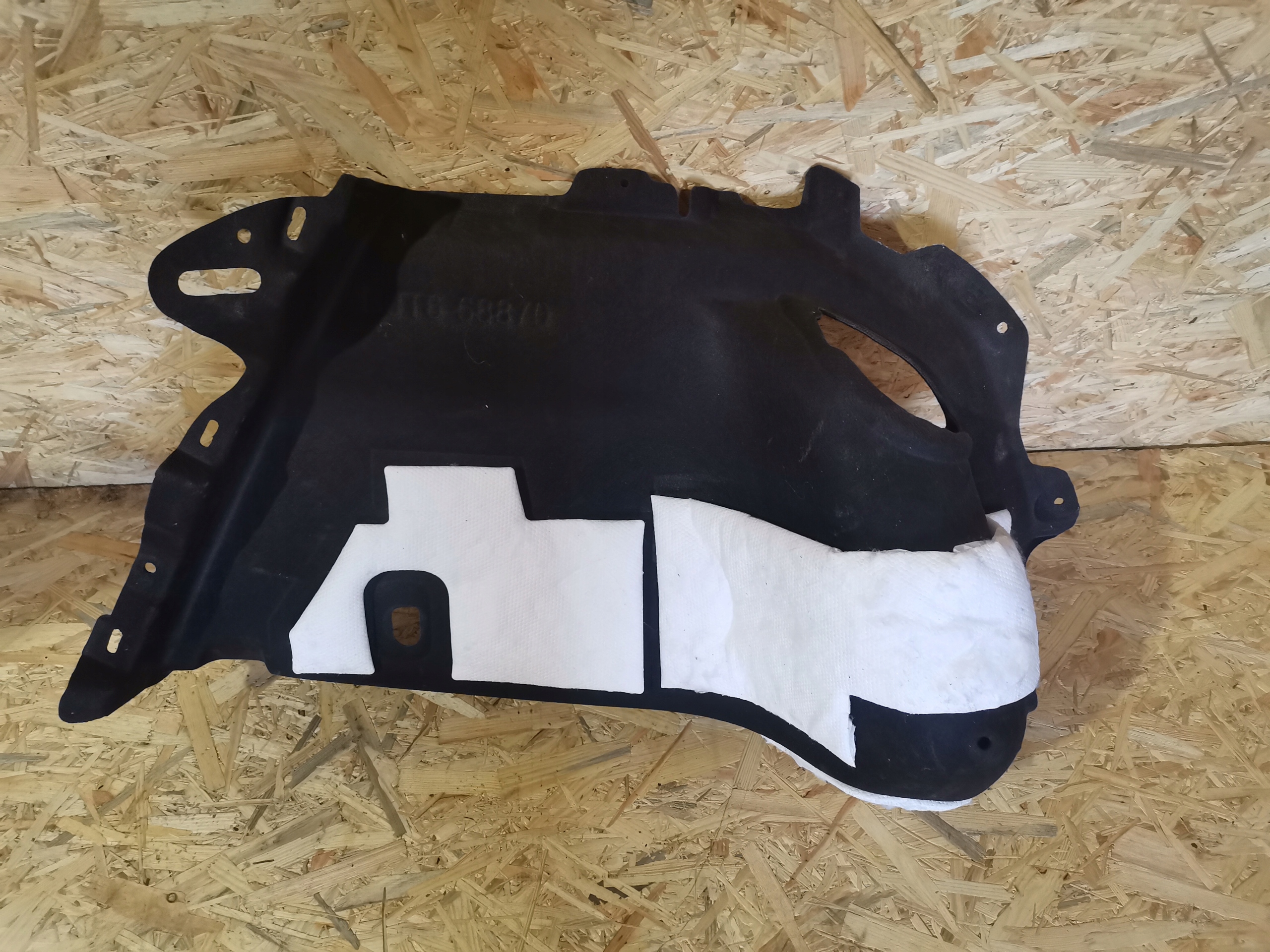 boot upholstery left rear part MAZDA 3 III HB BM BJT668870