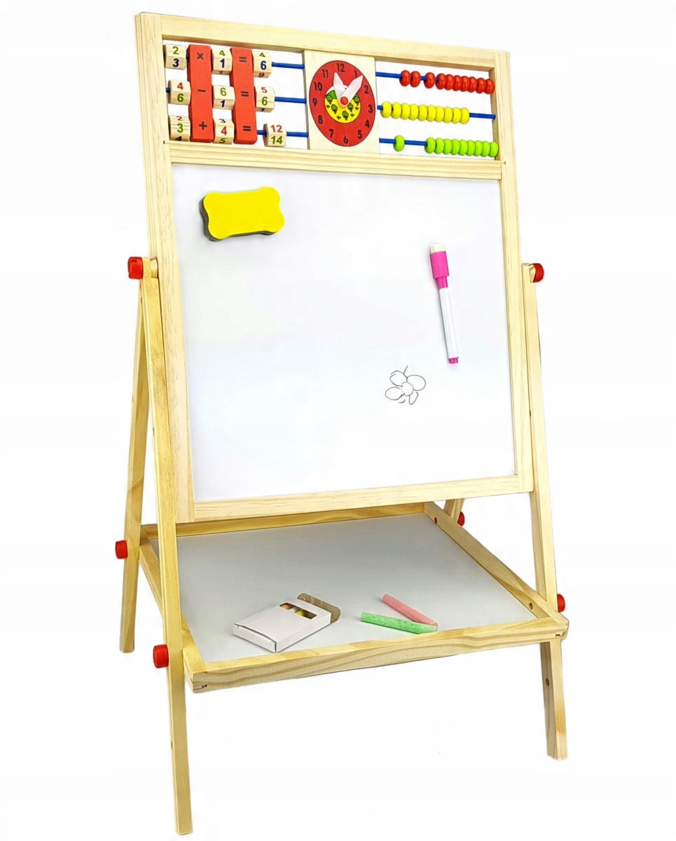 

Tablica edukacyjna dla dzieci kredowa magnetyczna