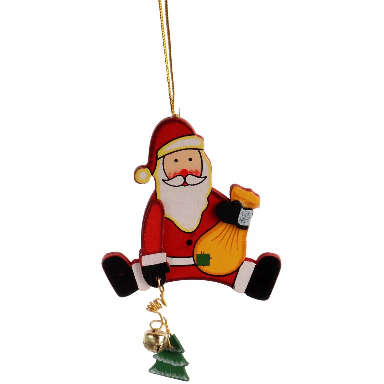 Komplet 2 ZAWIESZEK MIKOŁAJE Z DZWONECZKAMI Kod producenta SHY-W446A