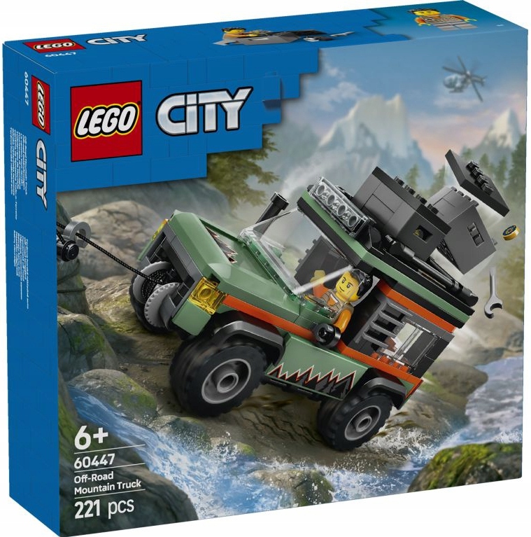 Lego City Horský Terénní Kamion 4X4, Sada Kostek 60447