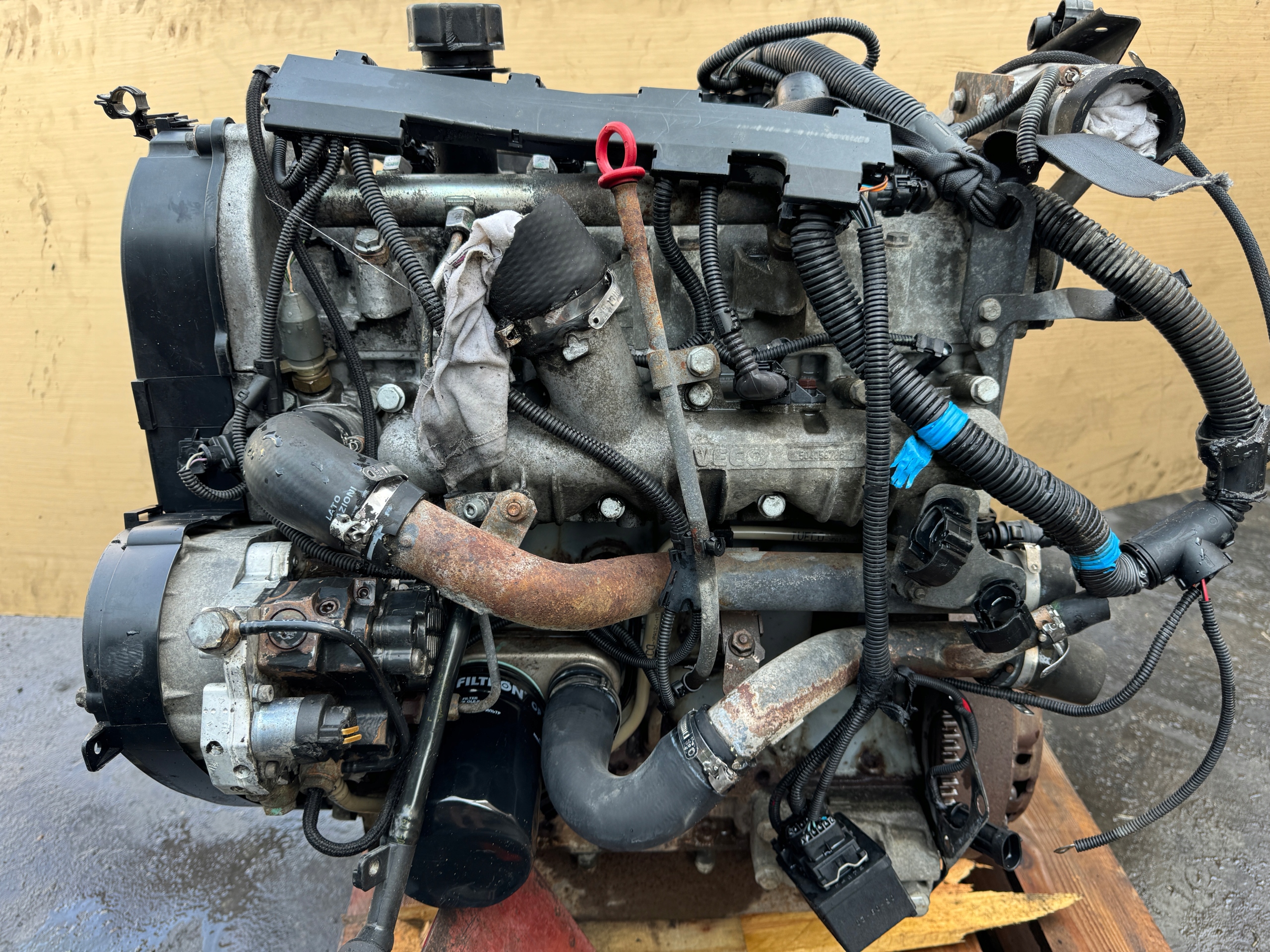 SILNIK KOMPLETNY FIAT DUCATO 2.3 JTD IVECO DAILY F1AE0481C SPRAWDZONY