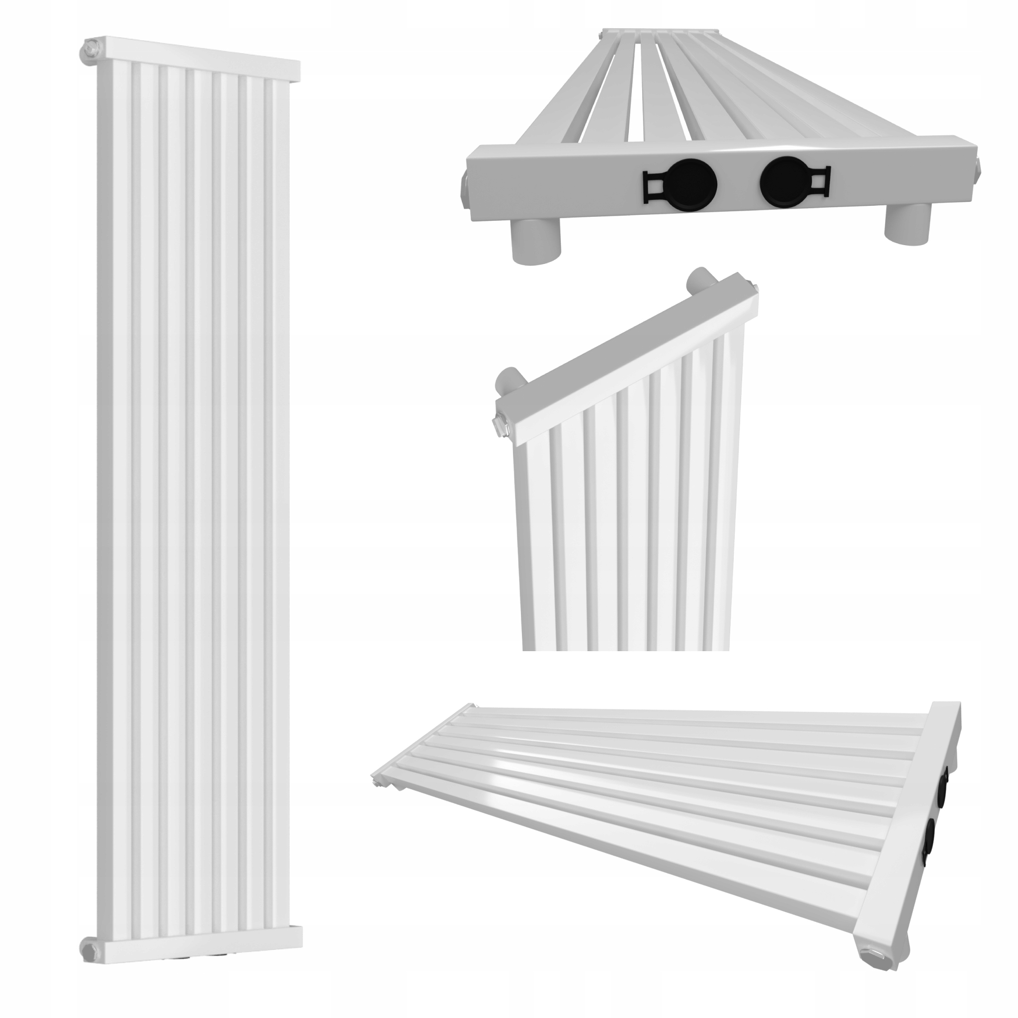 Dekoratívny radiátor Radiator 160x32 Biely