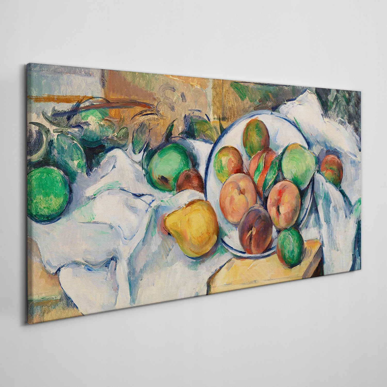 

Obraz na płótnie do salonu Stół róg Cézanne 100x50