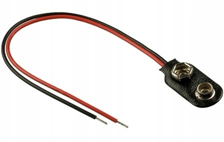 

Zatrzask Klips Do Baterii 6F22 6LR61 9V