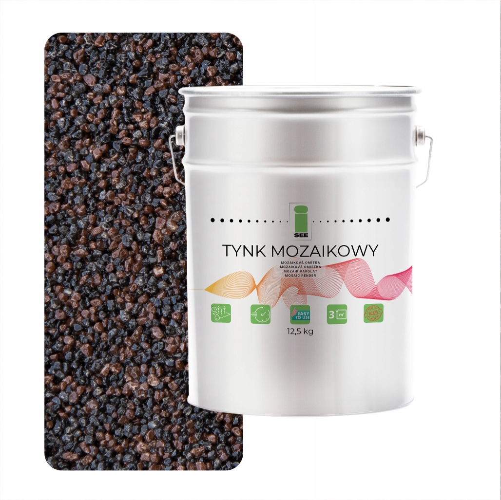 Mozaiková pryskyřičná omítka Marmolit Hnědá M83 12,5 kg Mrazuvzdorná Premium