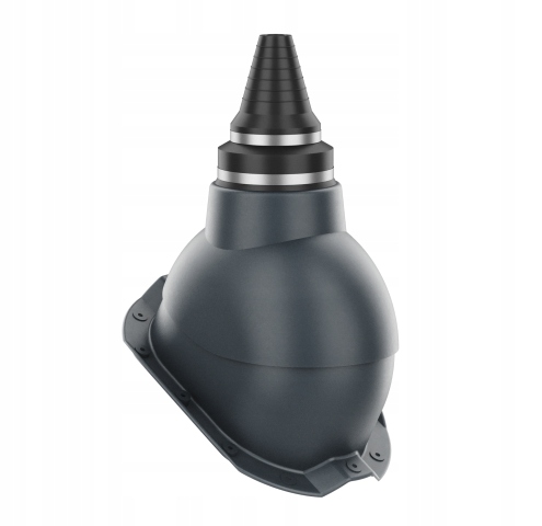 Anténní přechod, těsný přechod Trapez T18 Antracit 7016