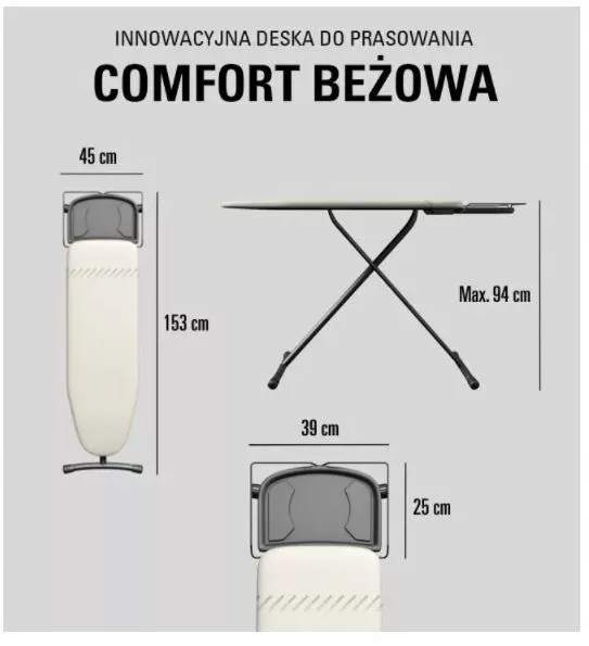 DESKA DO PRASOWANIA UCHWYT NA GENERATOR PARY STACJE PAROWĄ DUŻA SZWAJCARIA Marka inna