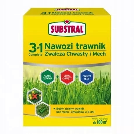 

Substral Nawóz Odchwaszczacz Antymech 3w1 3,6kg