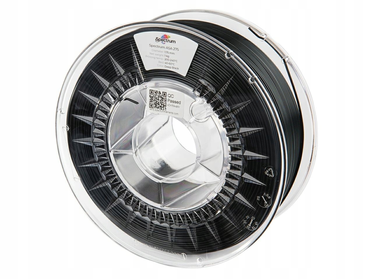 

Spectrum Asa 275 1.75mm Deep Black 1kg