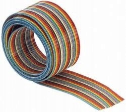 

Kabel Przewód Taśma IDC kolor 20 żył AWG28 IDC