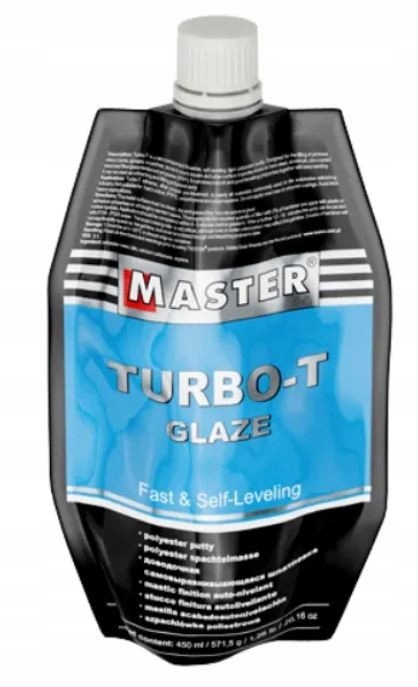 Troton Turbo-t Szpachlówka master 450ml Glaze 450g wykończeniowa szpachla