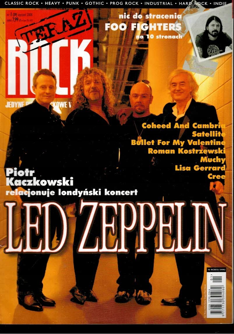 Teraz Rock 1/2008 Led Zeppelin