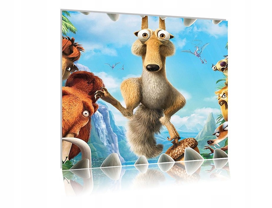 

Obraz szklany na szkle Ice Age 05 50x50