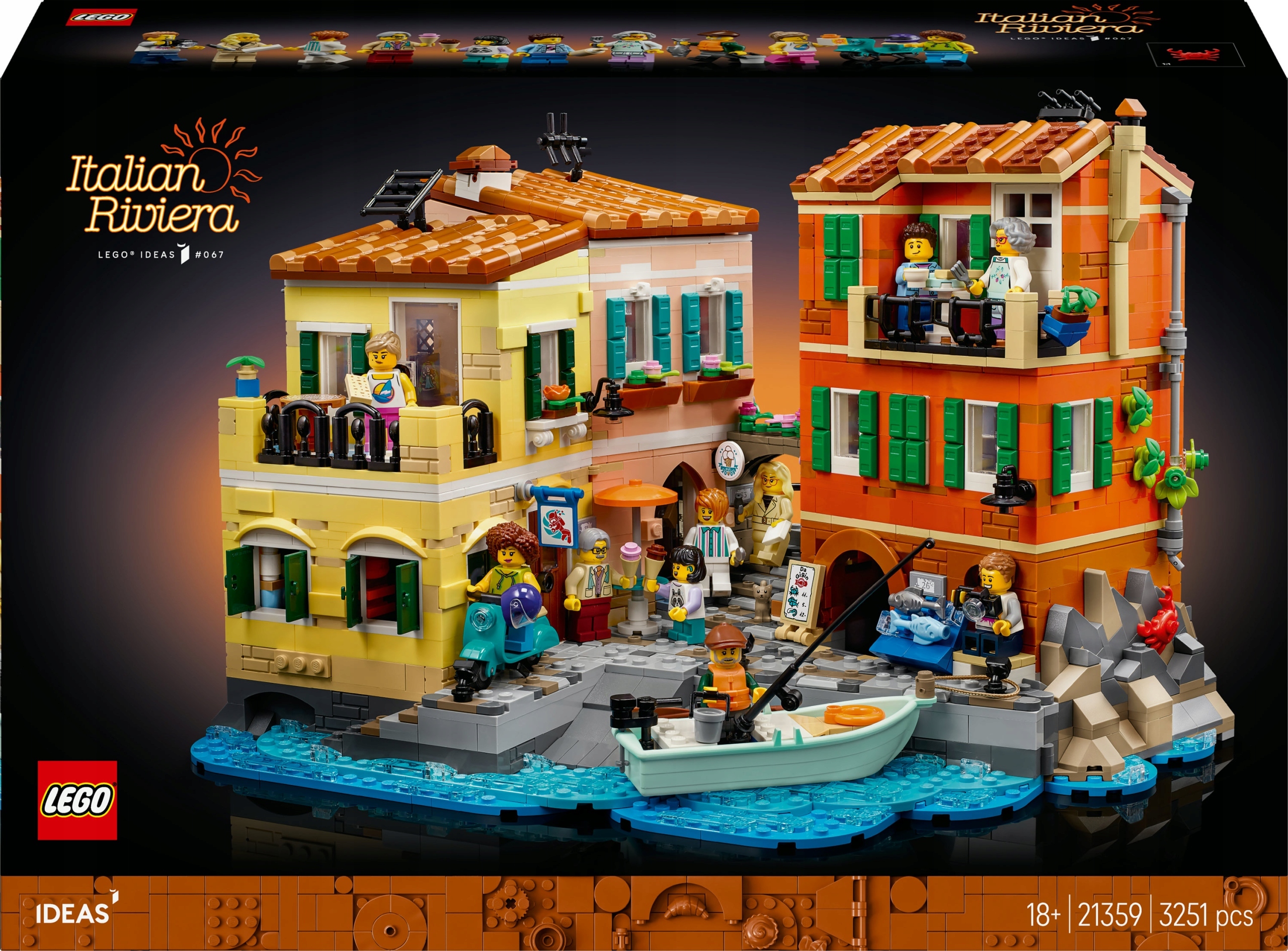 Lego Ideas Włoska riwiera 21359