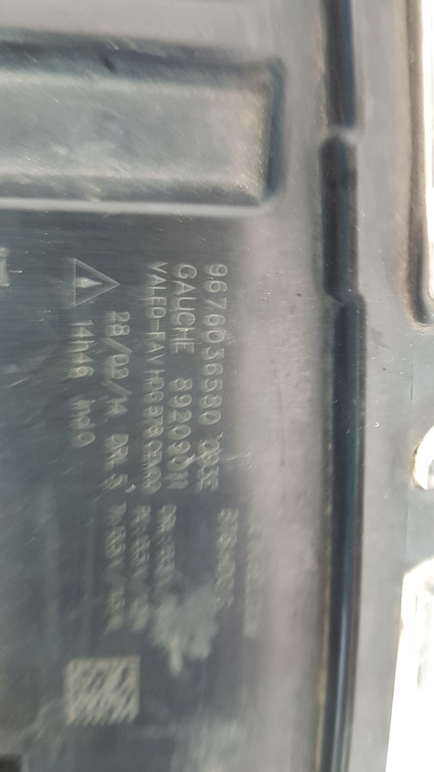 CITROEN C 4 C4 PICASSO links Nebelscheinwerfer LED DRL 3171