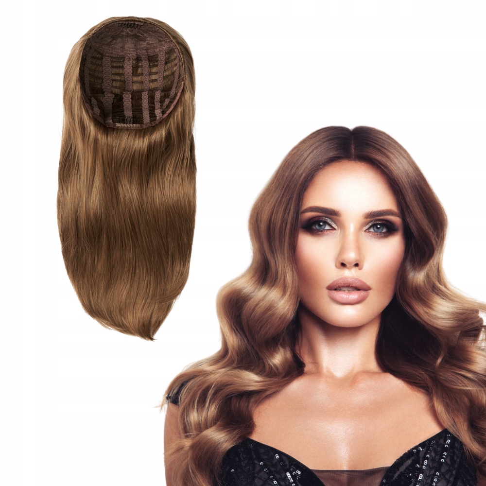 Poloparuka Naomi Half Wig příčesek 60 cm #10/m27