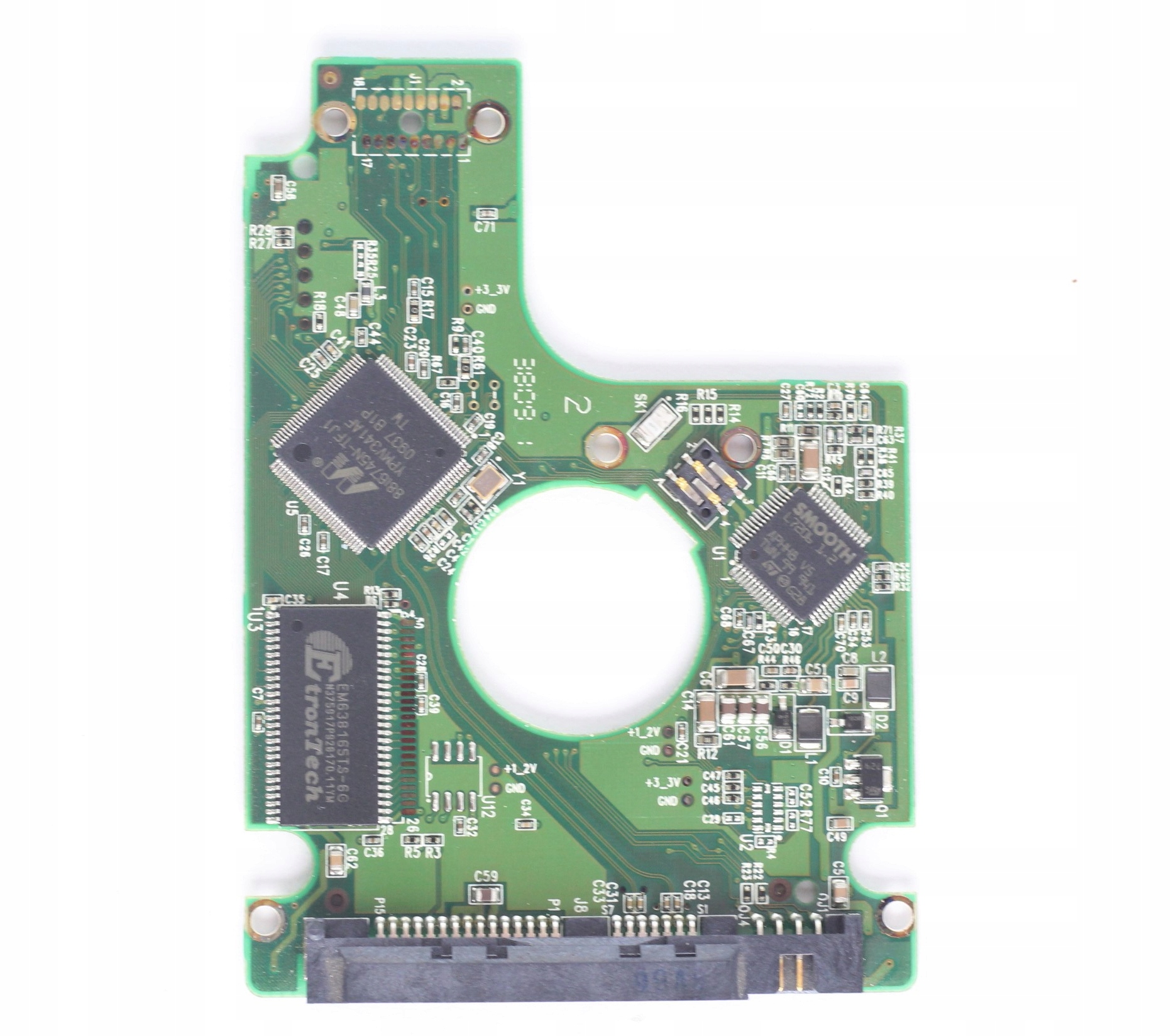 PŁYTKA PCB 2060-701499-005 REV P1 DO WD2500BEVT Producent WD