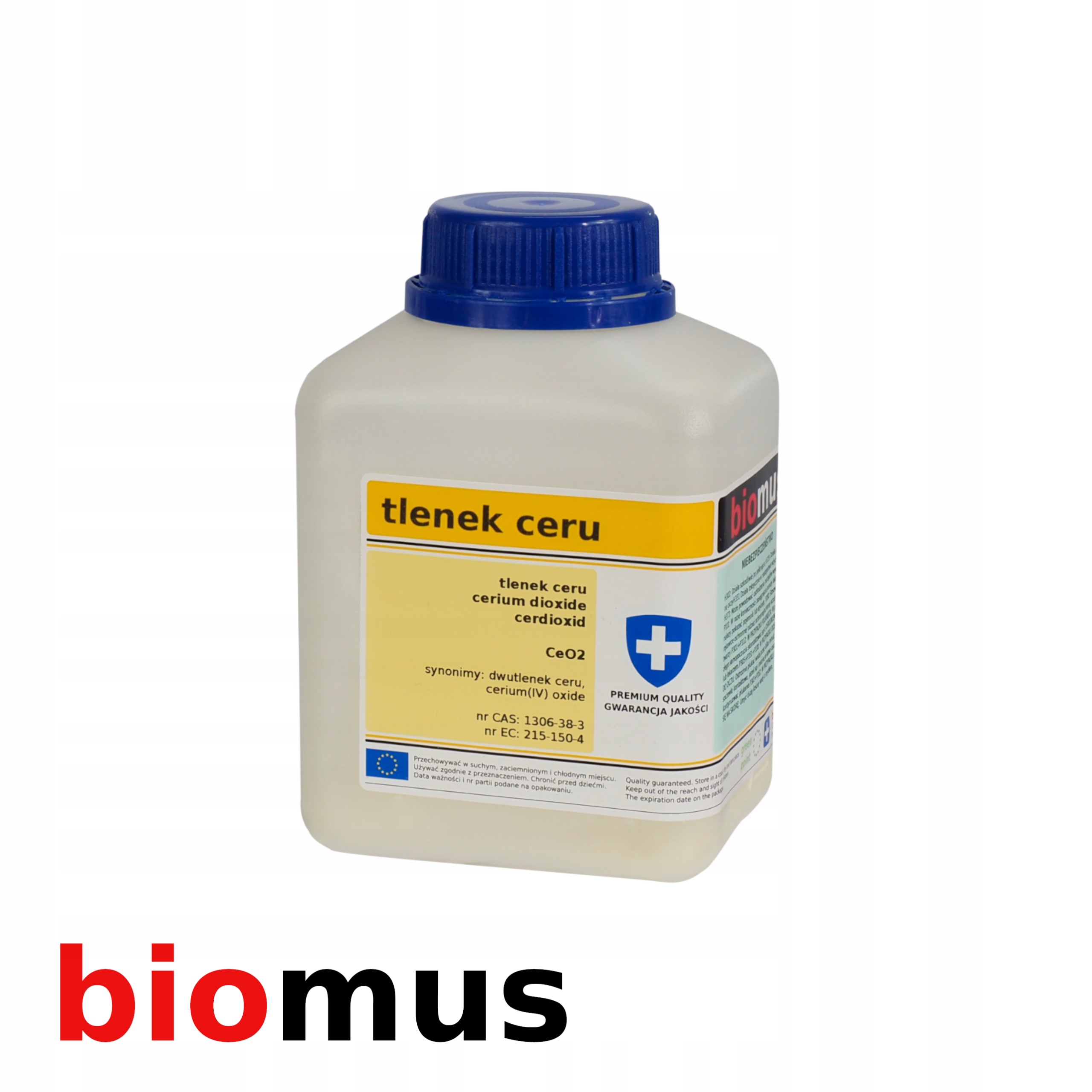 ZESTAW DO POLEROWANIA SZYB XL tlenek ceru BIOMUS EAN (GTIN) 5905488100660