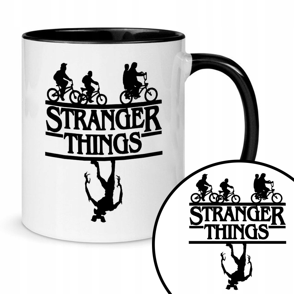 

Kubek Czarny Stranger Things