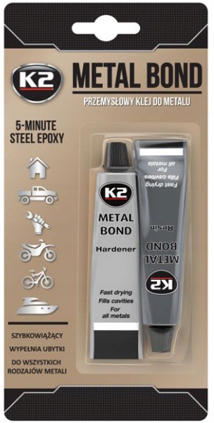 

K2 Metal Bond Klej szybkoschnący do stali 56,7g
