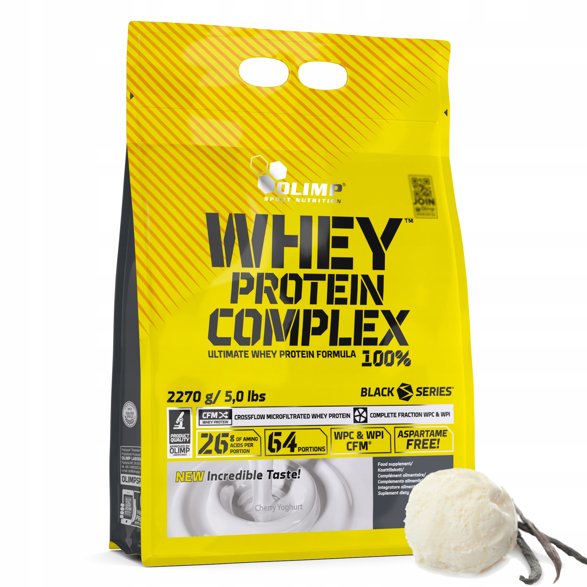 Olimp Whey Protein Complex Instantní 100% Wpc Pure Protein Na Vanilkovou Zmrzlinu