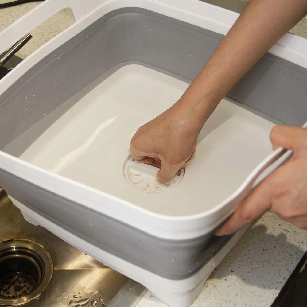 WIADRO ZLEW MISKA Z ODPŁYWEM UMYWALKA SKŁADANA Rodzaj inny