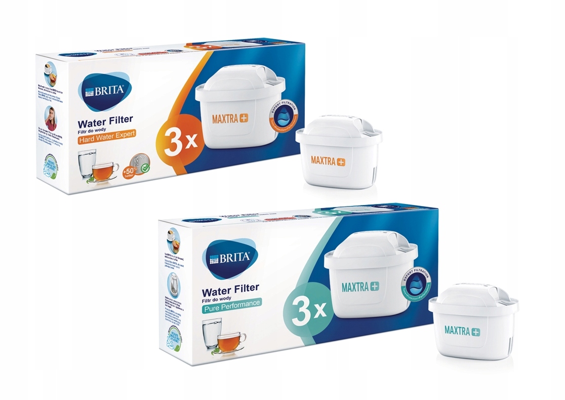 

Filtr Brita Maxtra+ Hard Water Pure Performance