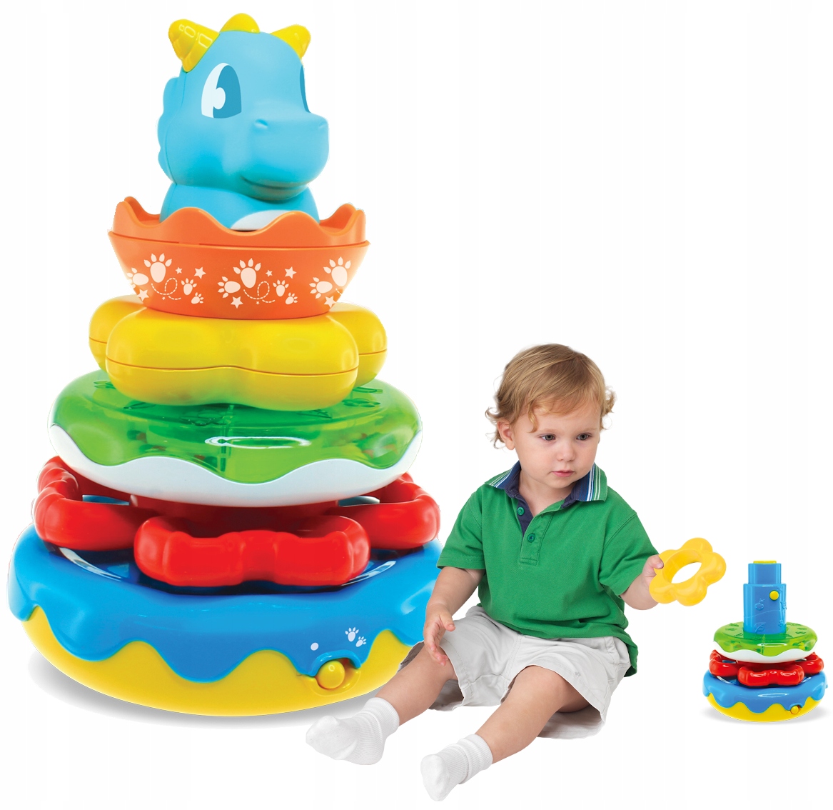 

Dumel Piramidka Dino Wesole Melodie +12m