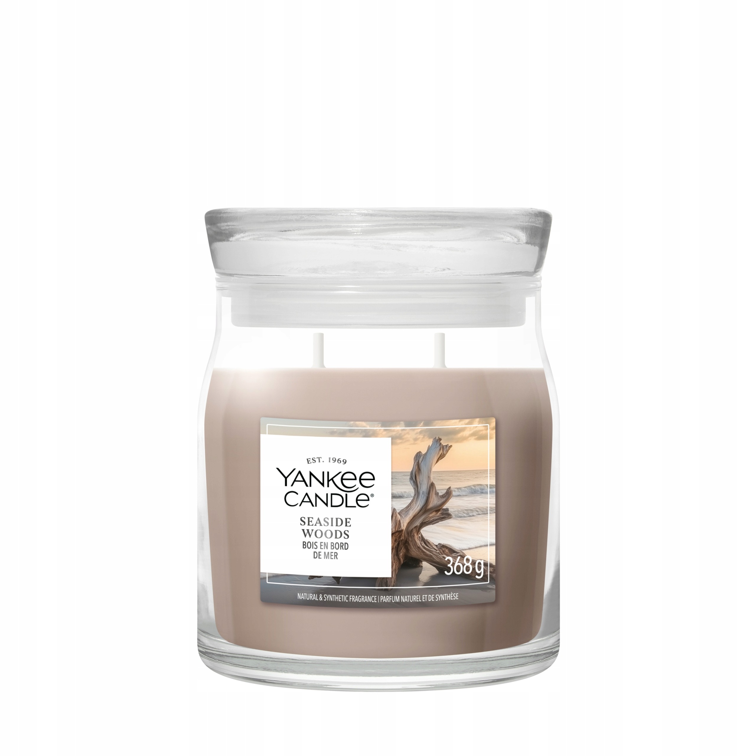 Střední vonná svíčka Yankee Candle Seaside Woods