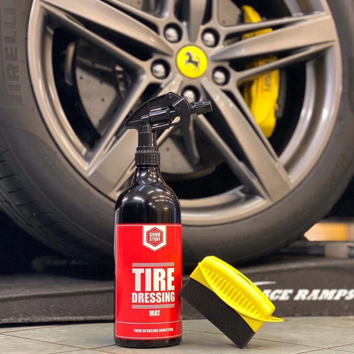 GOOD STUFF Tire Dressing MAT dressing do opon czernidło 250ml + applicator Producent Good Stuff