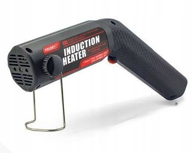 Indukčný ohrievač pre skrutky Solary NH7 8 Cewek, Hliníkový Kufor 1100 W