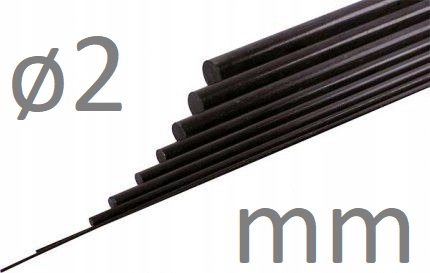 

Pręt węglowy 2mm x 1000mm