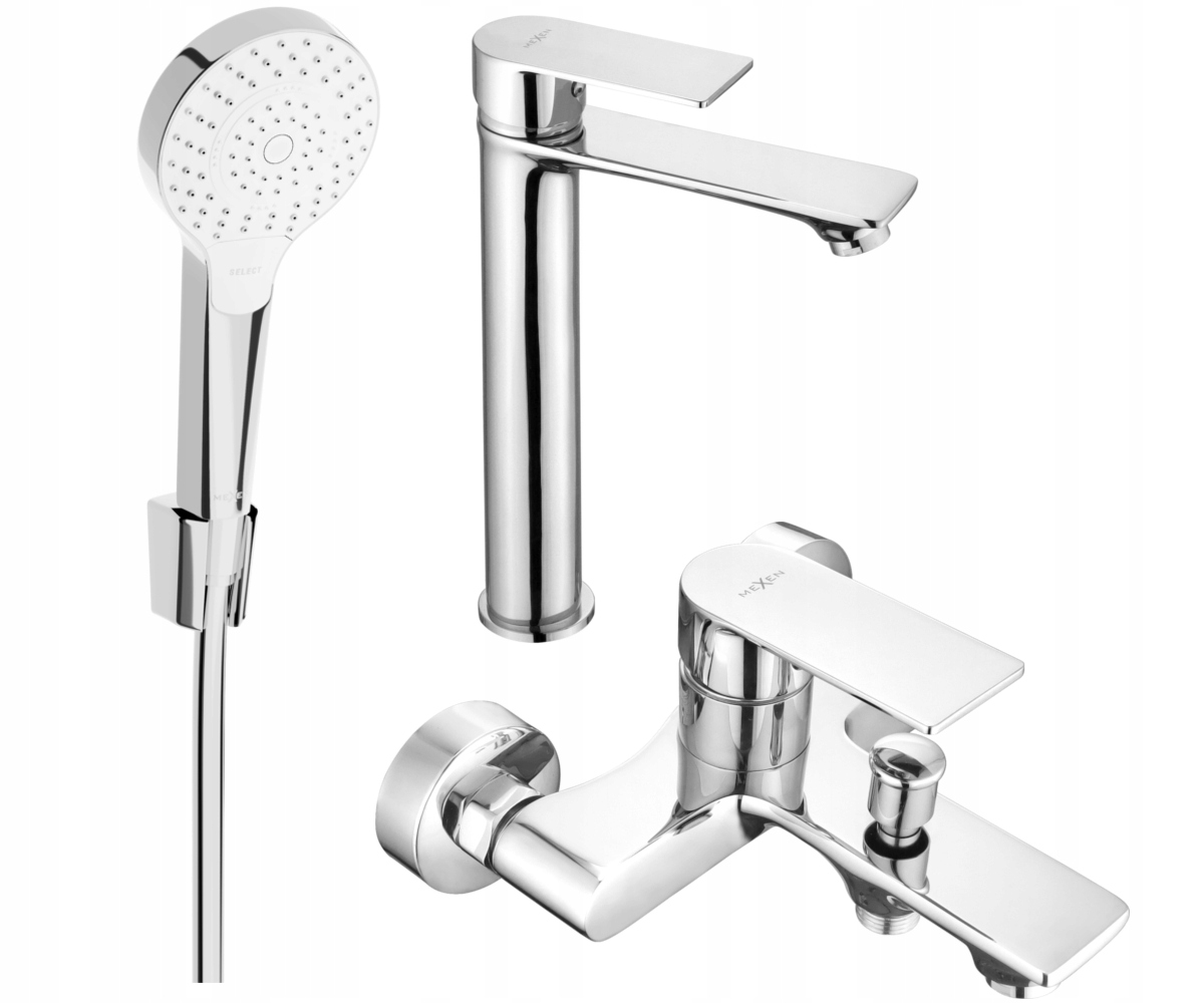 

Mexen Royo R05 Zestaw Wannowy Bateria Chrom
