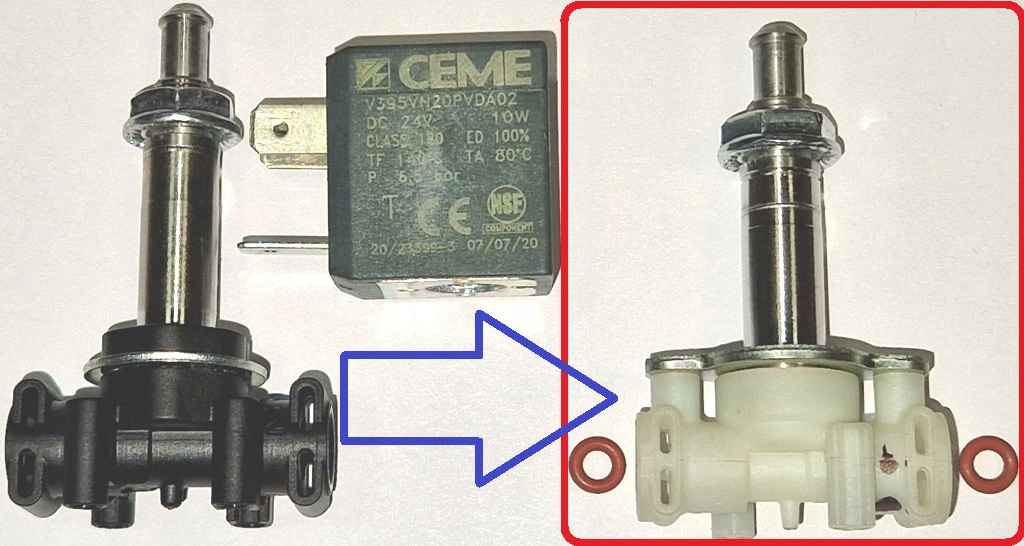 Elektrozawór ekspresu do kawy Philips LatteGo Latte Go
