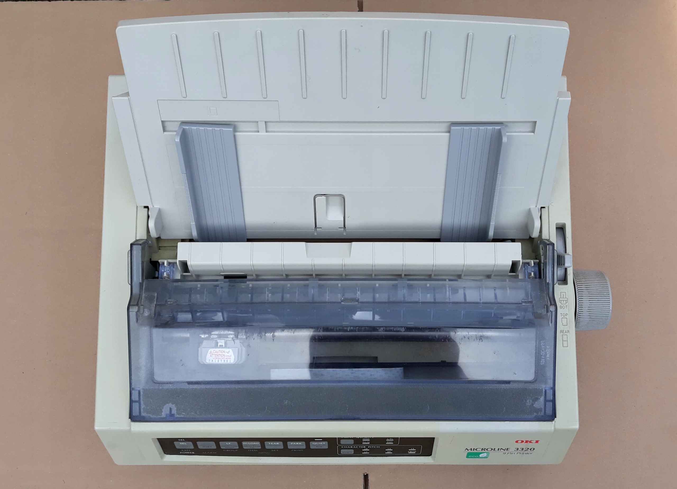 Drukarka igłowa OKI ML 3320 ECO Kompletna 12GW FV Hurt-WYPRZEDAŻ ! EAN (GTIN) 5031713050353