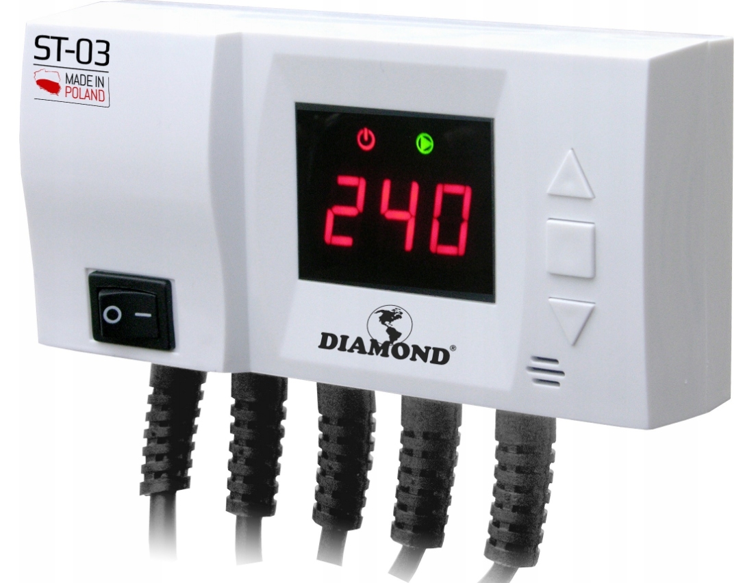 STEROWNIK POMPY C.O. i C.W.U. ST-03 LED