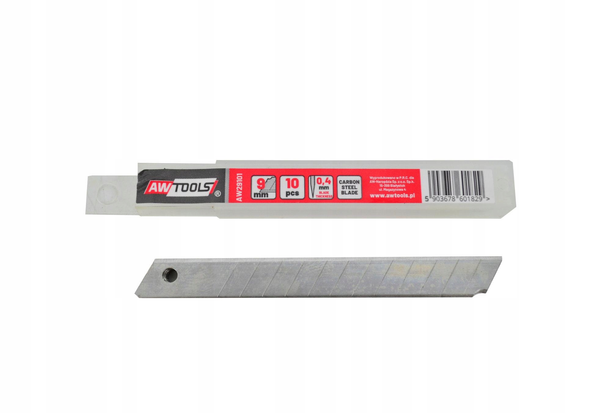 Ostrza wymienne łamane 9mm 10szt.