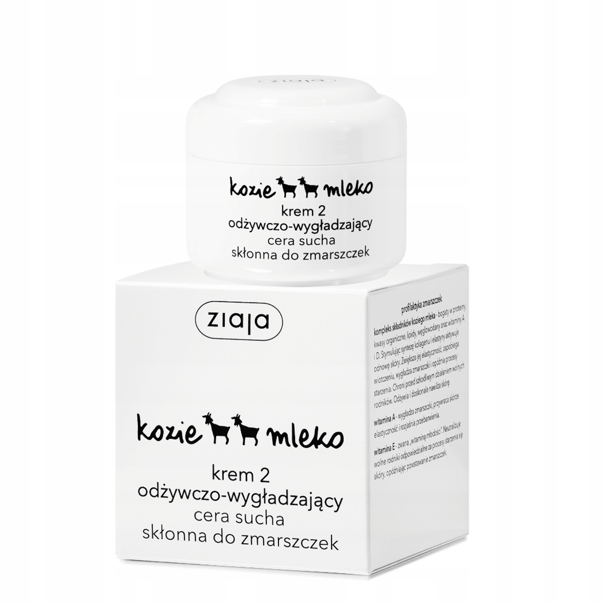 

Ziaja krem 2 odżywczo-wygładzający kozie mleko