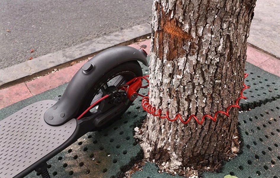 ZAPIĘCIE BLOKADA ZAMEK + LINKA MOTUS SCOOTY ZESTAW Rodzaj blokada koła